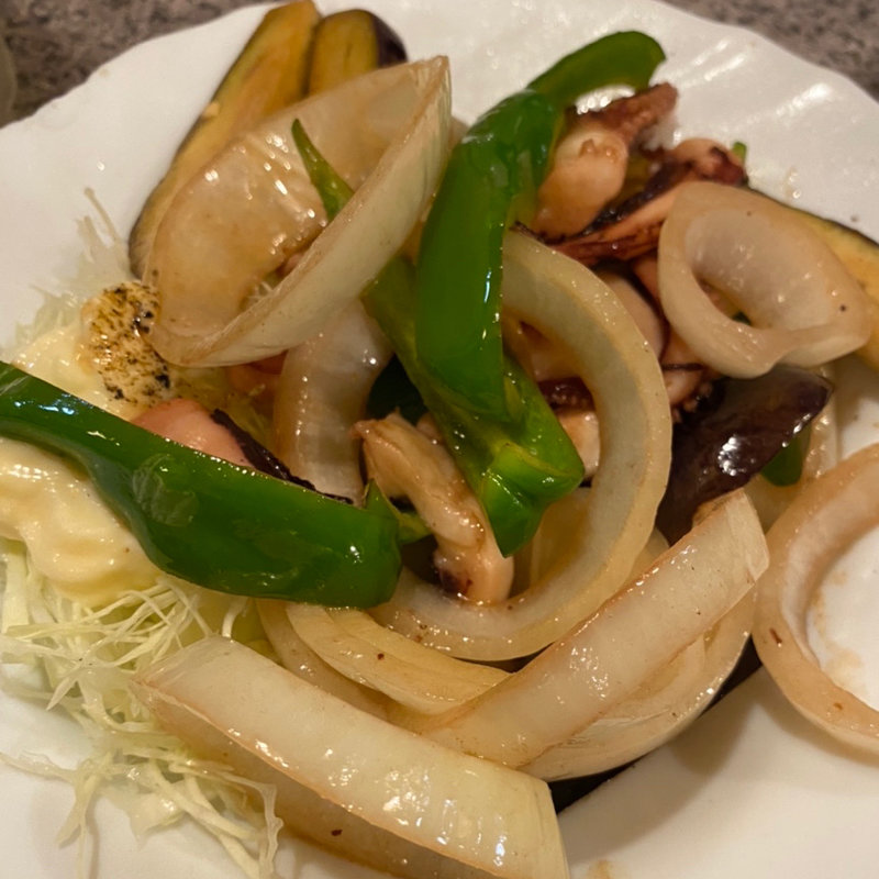 いかのバター焼き(たぬき 川口)