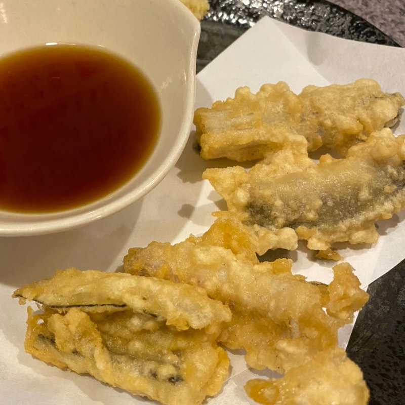 穴子の天ぷら(たぬき 川口)