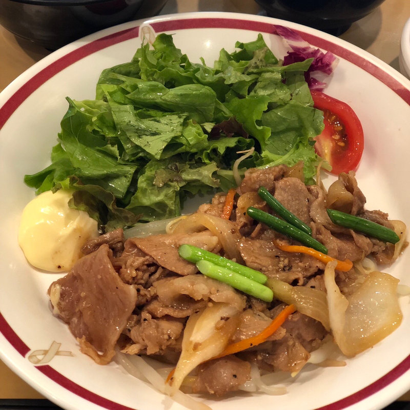 豚生姜焼き(百代茶屋 （ひゃくだいちゃや）)