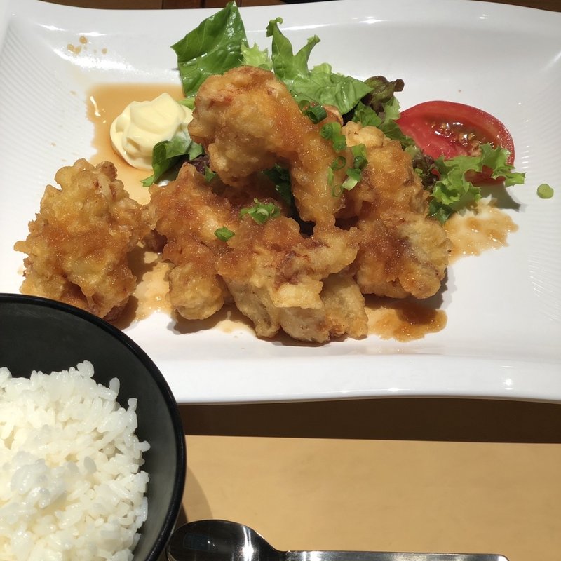 とり天定食(百代茶屋 （ひゃくだいちゃや）)