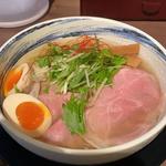 飛魚マグロ節ラーメン 味玉つき(麺屋マルヨシ)