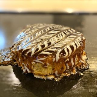 豚玉(名駅個室 鉄板焼き 天頂)