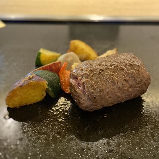 TEPPENハンバーグ(名駅個室 鉄板焼き 天頂)