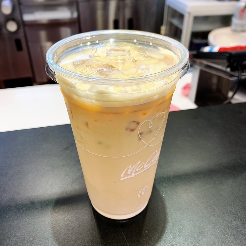 カフェラテ(マクドナルド 志村三丁目店)