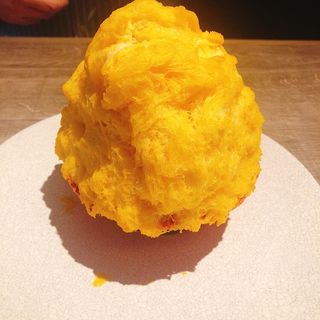 特製ふわふわかき氷 マンゴー味(にくがとう)