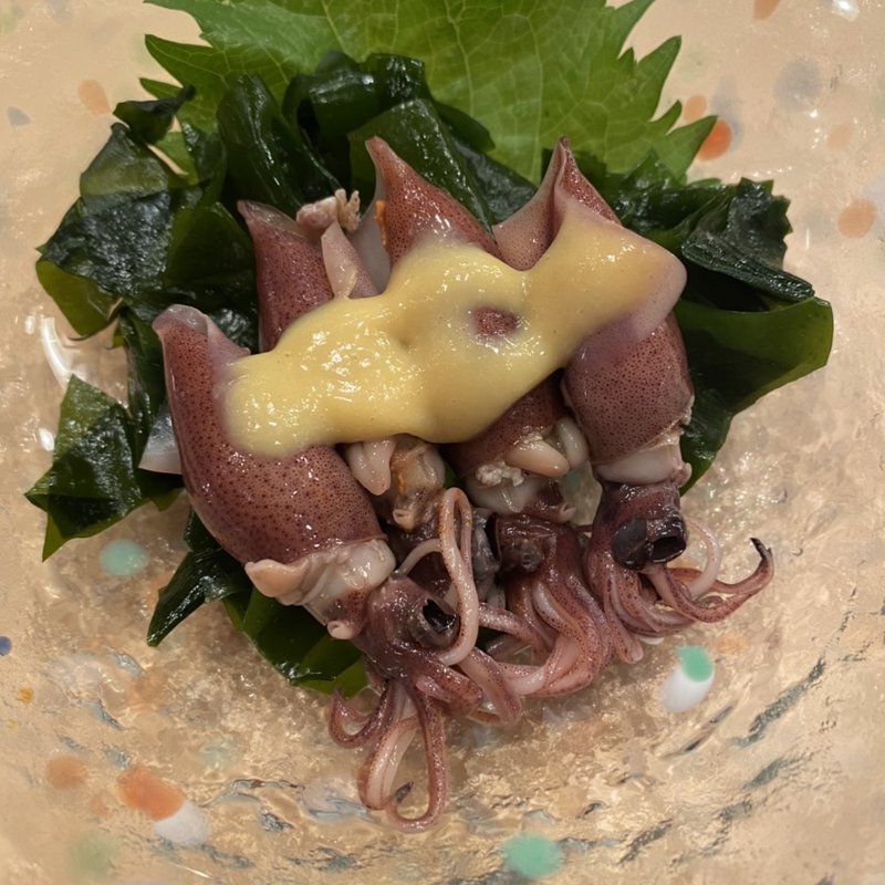 ホタルイカ(すし屋の野八(のはち))