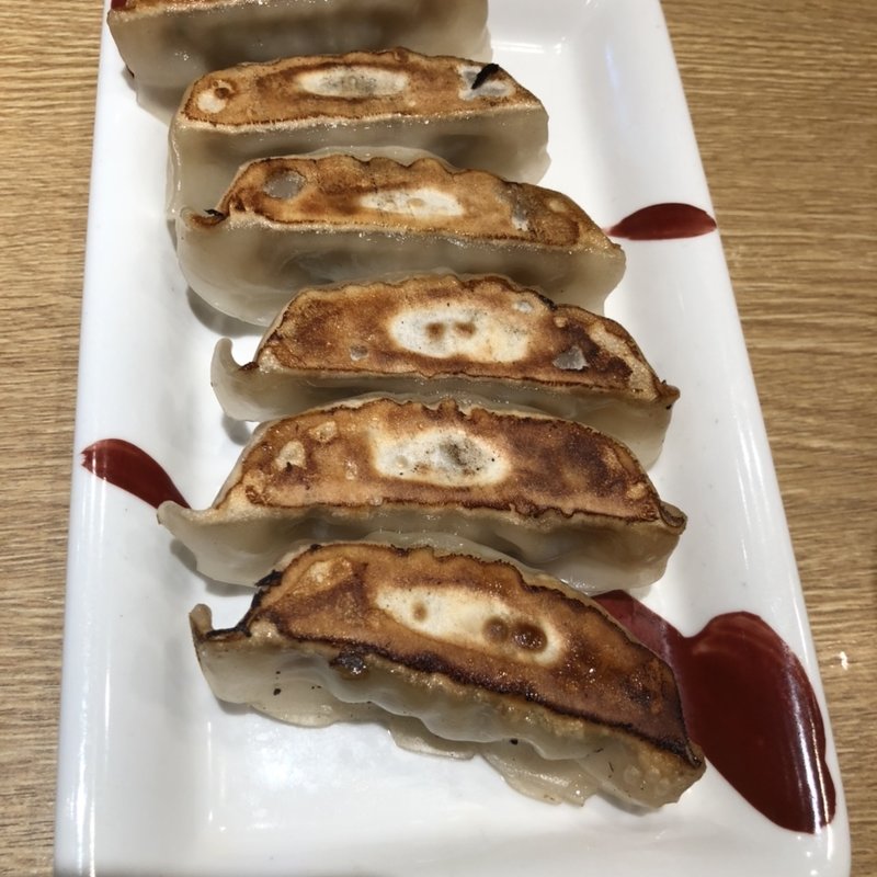 丸源餃子（６個） 294円(丸源ラーメン 宮前平店)