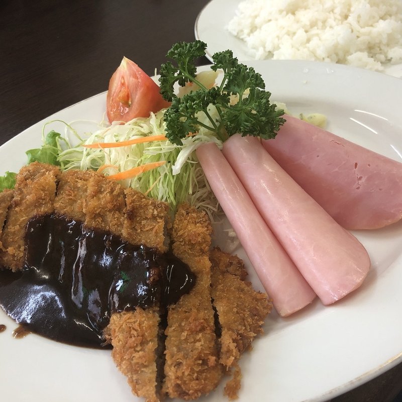 ビフカツ ハムサラダランチ(グリルABC)