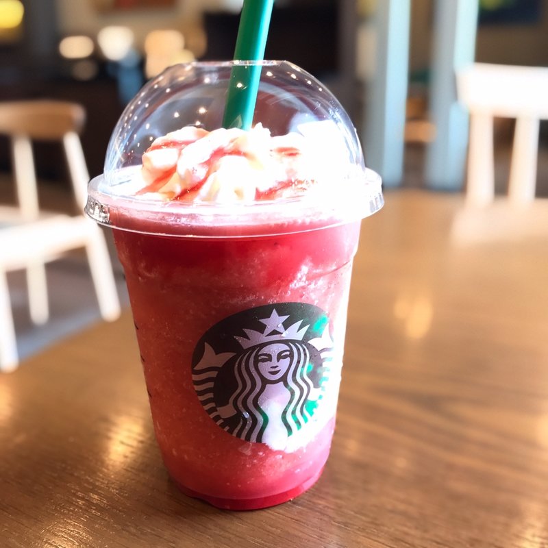 ゴロッとイチゴ　フラペチーノ(スターバックスコーヒー イオンモール大日店)