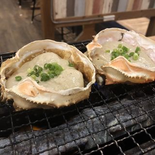 蟹味噌甲羅焼(磯丸水産 中洲国体道路店)