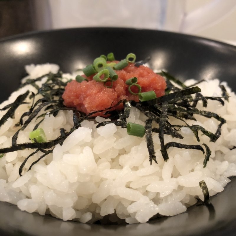 明太子ごはん(ざいとん)