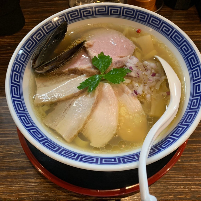 チャーシュー貝だし塩そば(だし廊)