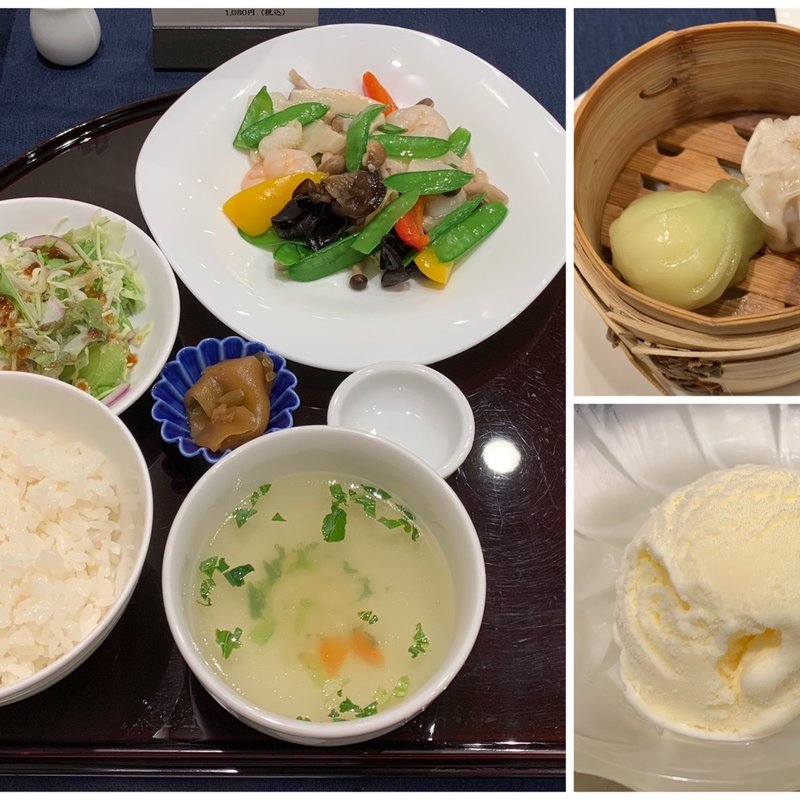 Bセット(海鮮のあっさり炒め)(飛天 （フェイチャン）)