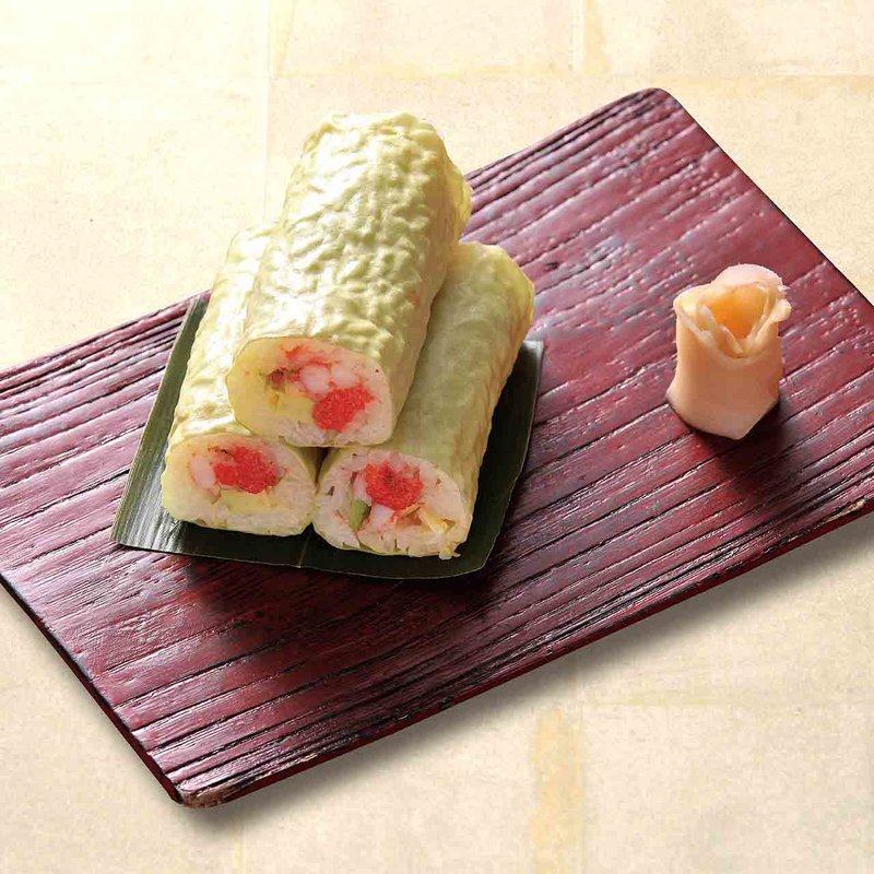 海老アボカド明太タルタル巻(つるとんたん 本町楼)