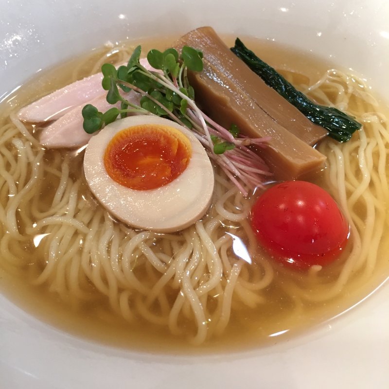 ノドグロの冷やしそば(期間限定)(麺家 喜多楽 （めんや きたら）)