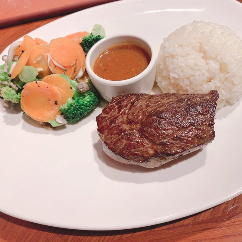 ランチ・ステーキ 150g(アウトバックステーキハウス 舞浜店)