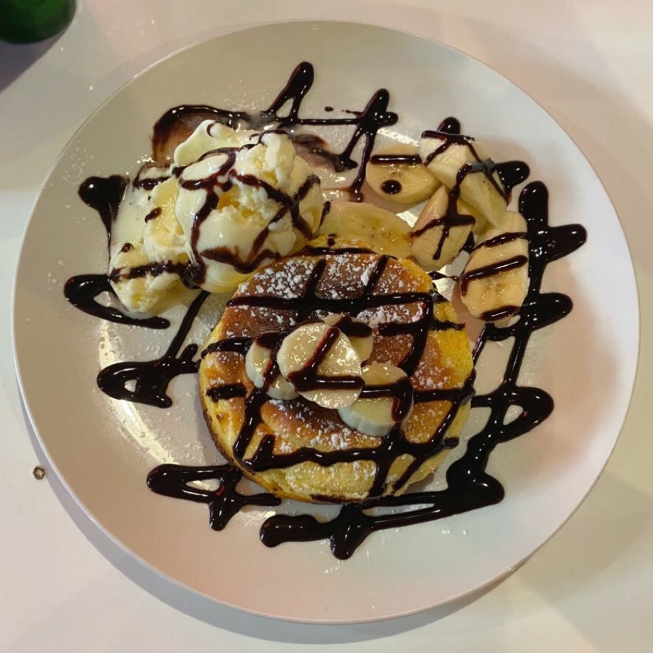 チョコバナナパンケーキ(ブルズカフェ （Bull's cafe）)の口コミ一覧