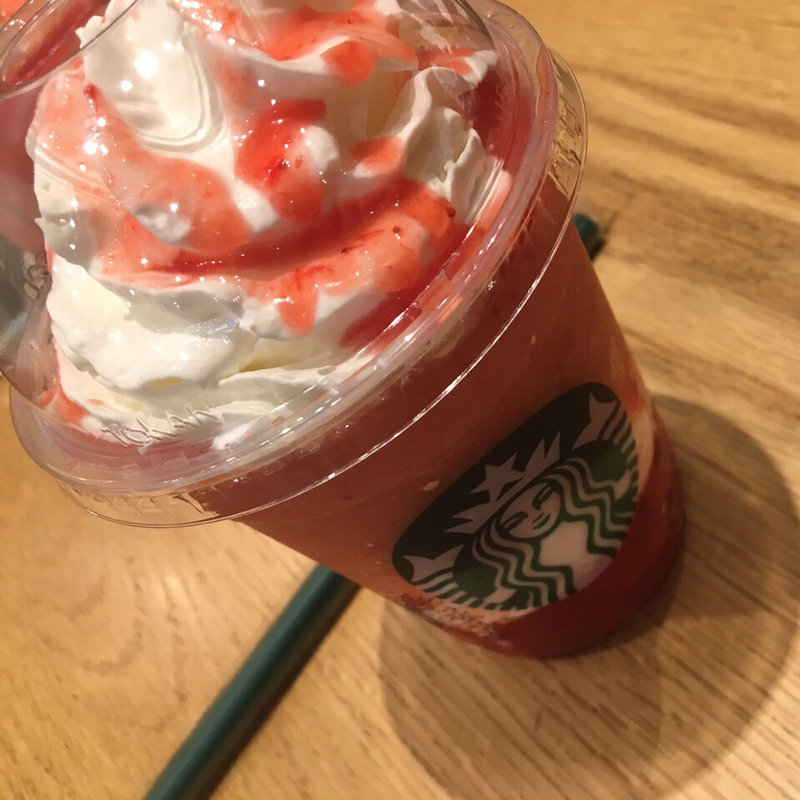 ゴロッとイチゴフラペチーノ(スターバックスコーヒー 仙台エスパル店 )