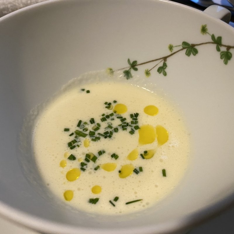 ゴールドラッシュの冷製ズッパ(レストラン・ピウ)