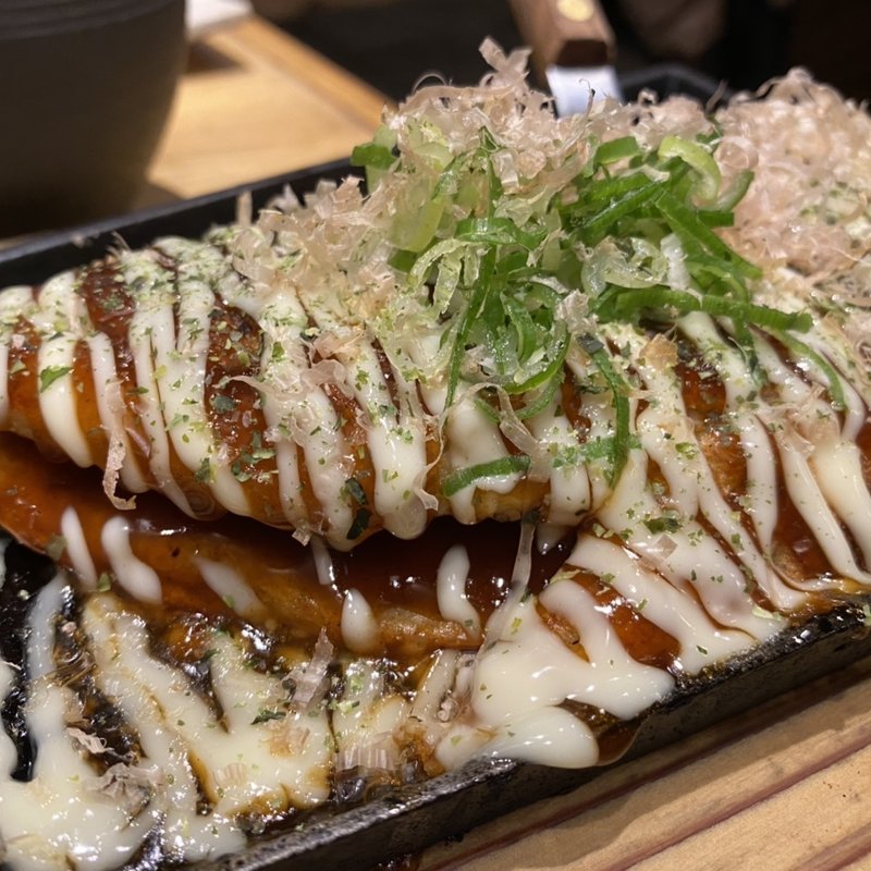 自然薯入りふわとろお好み焼き(じねんじょ庵 武蔵小杉店)