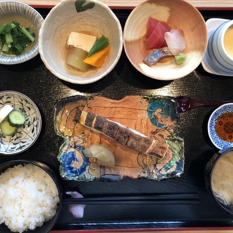 かんぱち塩焼(天久割烹いわい )