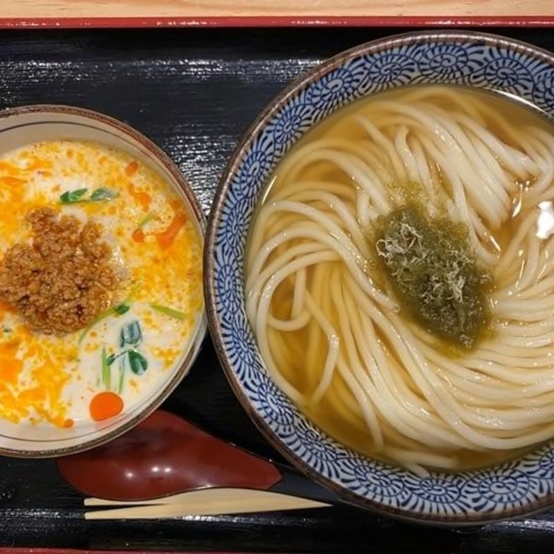豆乳大阪つけ麺(き田たけうどん)