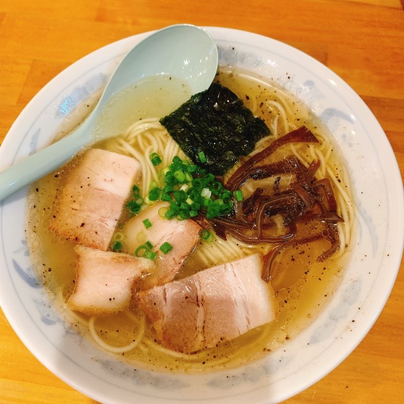 塩そば(中華そば きのした （【旧店名】ドラゴンラーメン）)