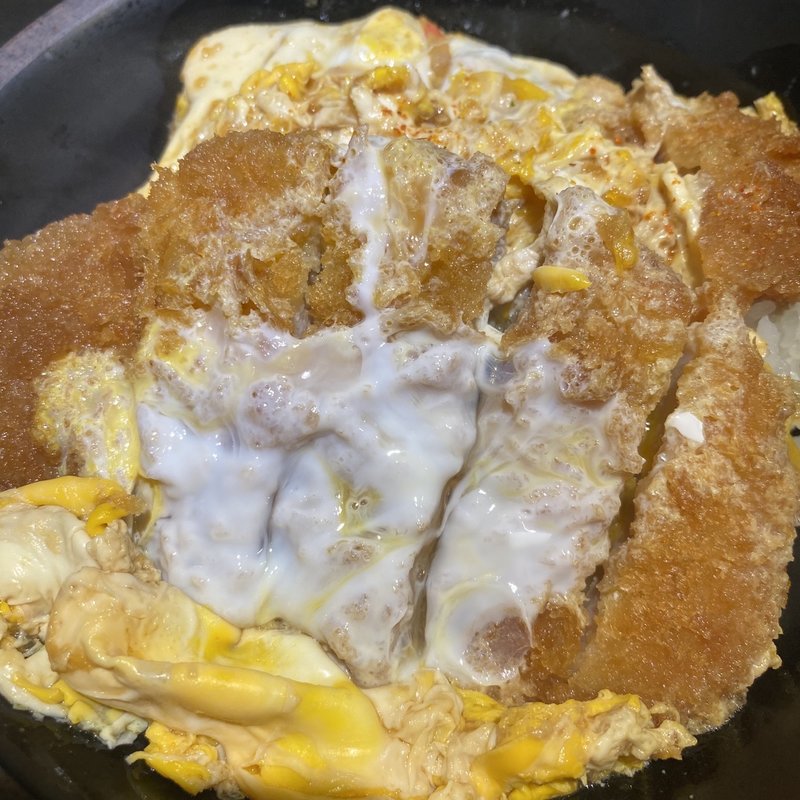 ダブルカツ丼(ゆで太郎 新川２丁目店)