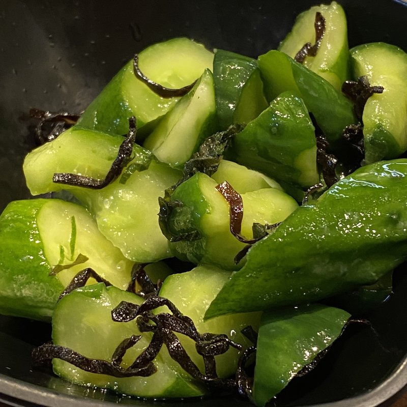 きゅうりと塩昆布の浅漬け(ぼちぼち 川崎西口店 )