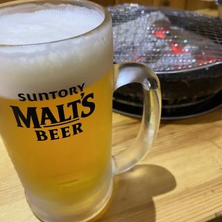 生ビール(日ノ出ホルモン )