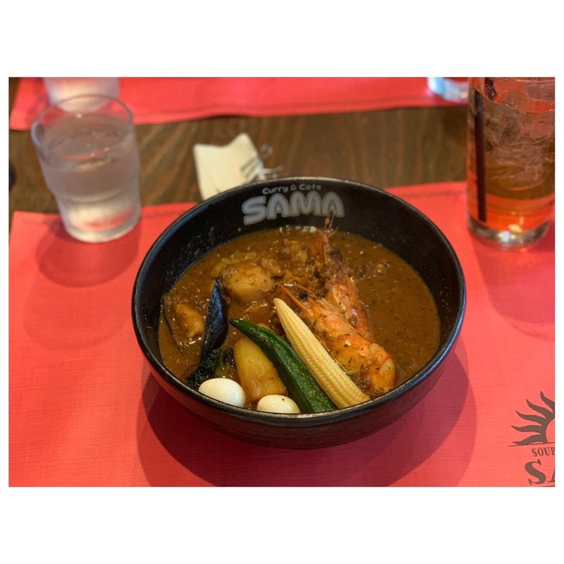 シーフードカリー(SAMA 下北沢店)