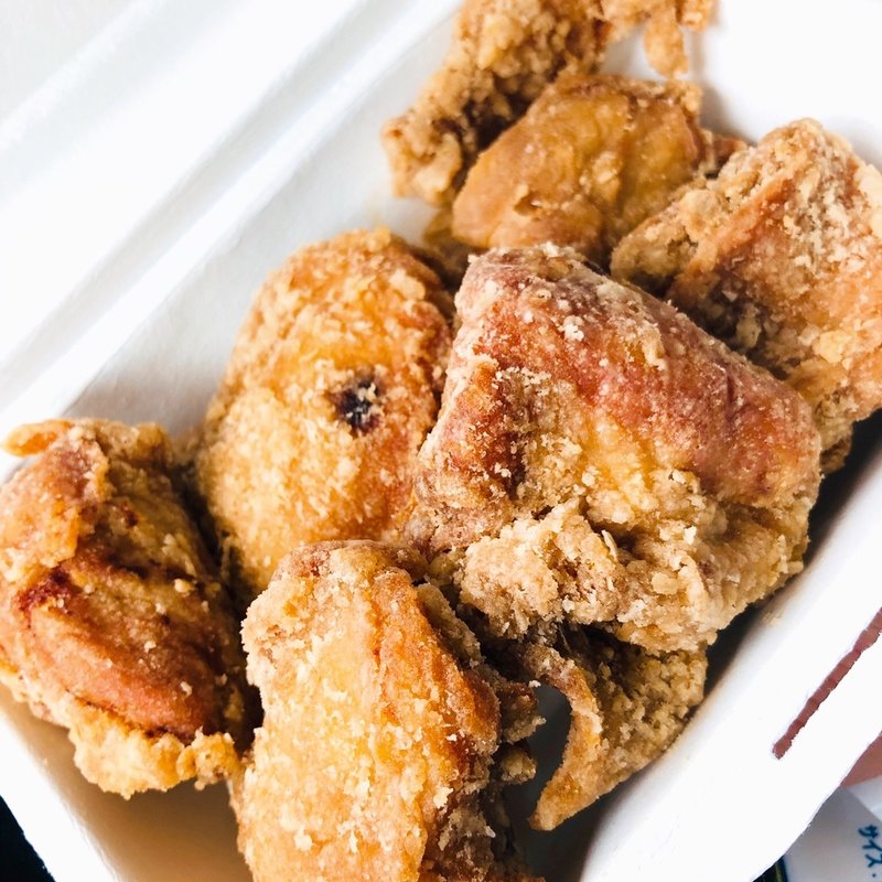 田舎どり　骨付きザンギ(中札内道の駅)