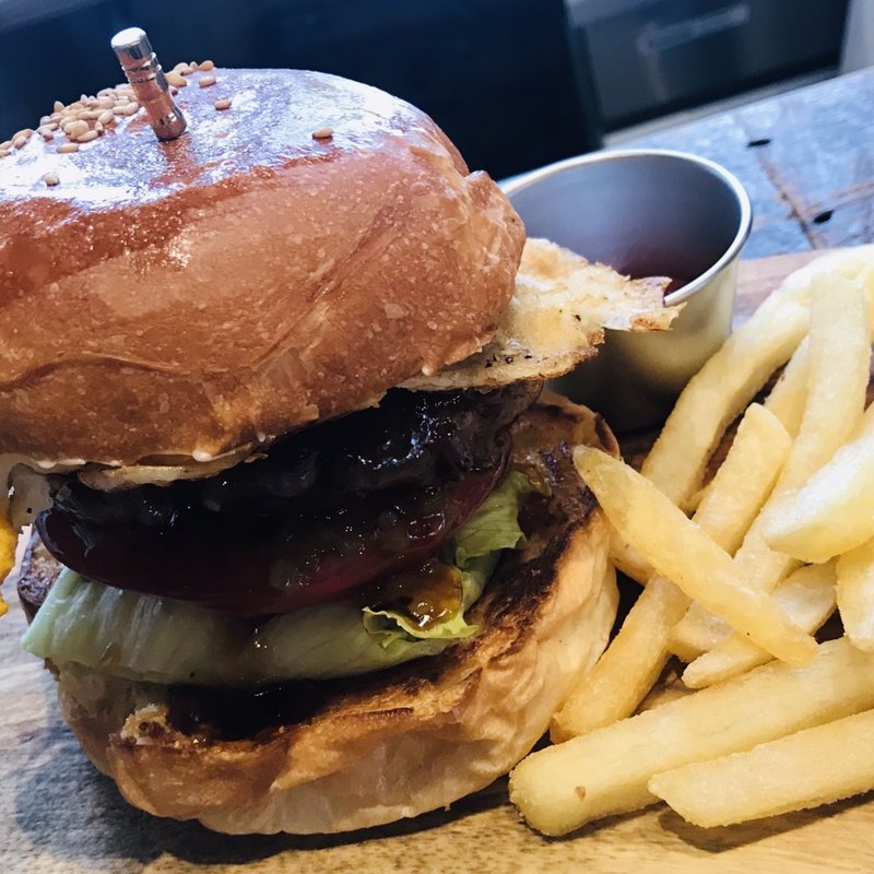 ニンジャ照り焼きエッグバーガー(McLean-OLD BURGER STAND-)