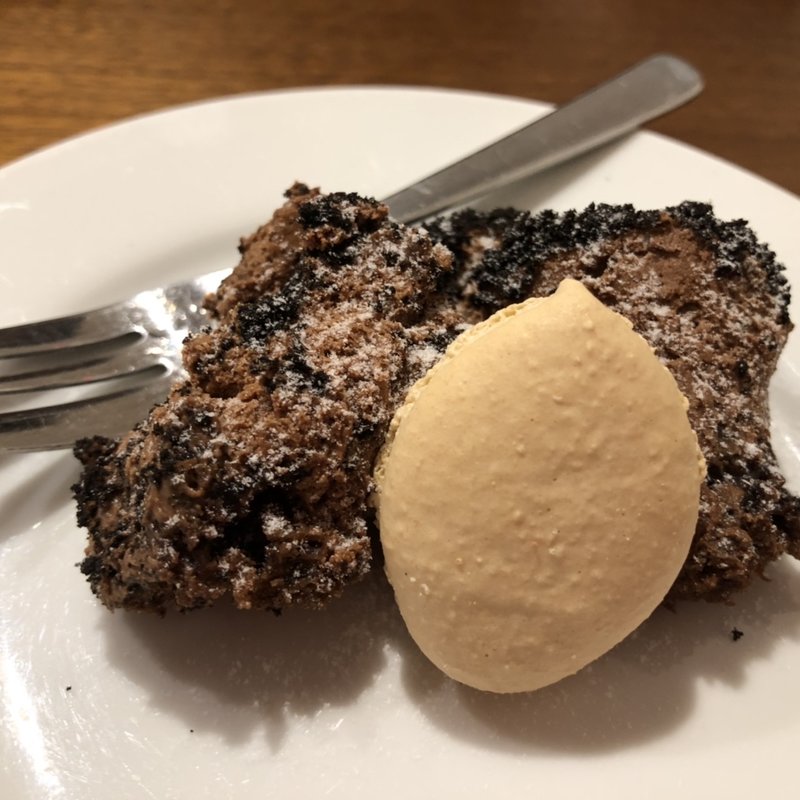 ランチコース　本日デザート　チョコレートムース(ルイ・ドゥ・レトワール （Rue de L'etoile）)