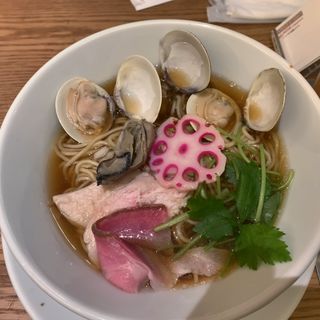 蛤、牡蠣SOBA(銀座 篝 札幌店)