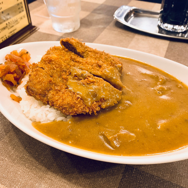 ビーフカツカレー(はり重 道頓堀本店 カレーショップ)