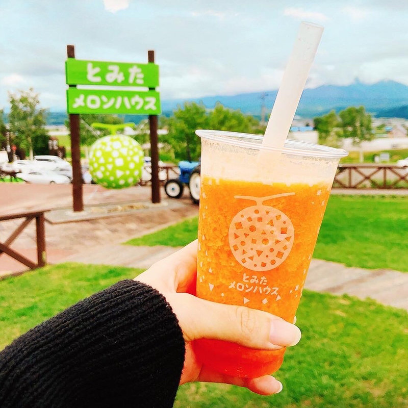 メロンスムージー(とみたメロンハウス )