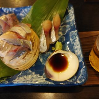 鯵の糠〆(養生料理 高の)