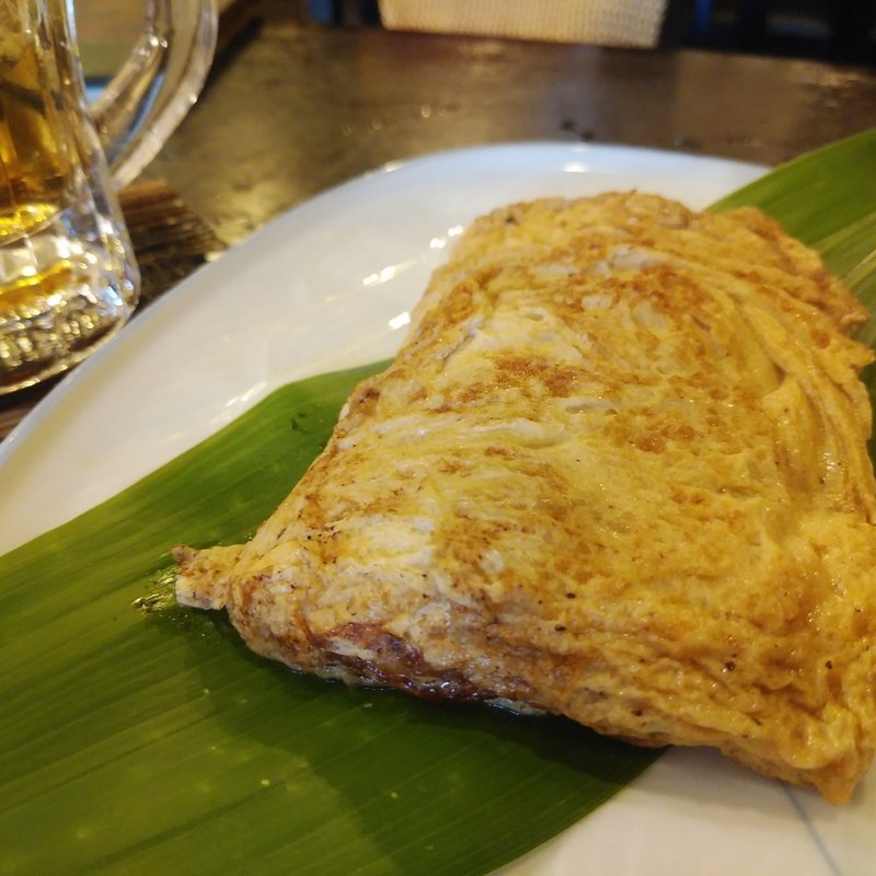 だし巻きたまご。(養生料理 高の)