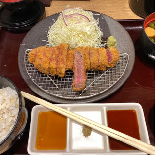 ロースカツ膳(京都 勝牛)