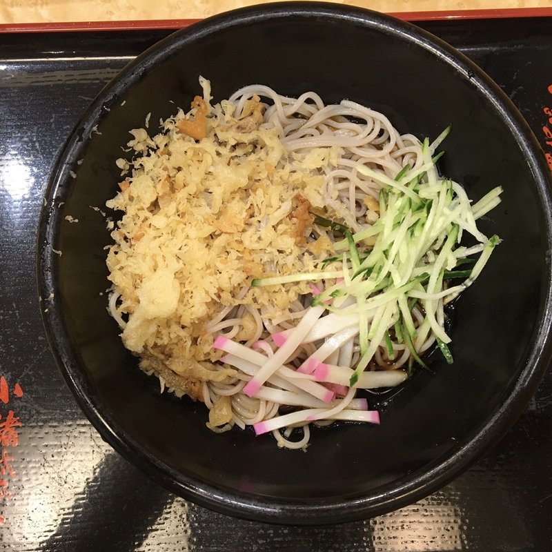 冷やしたぬきそば(小諸そば 日本橋店)