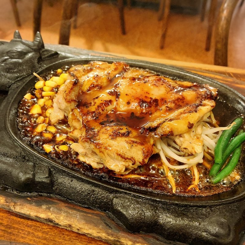 ビッグチキンステーキ(ステーキのくいしんぼ 中目黒店 )