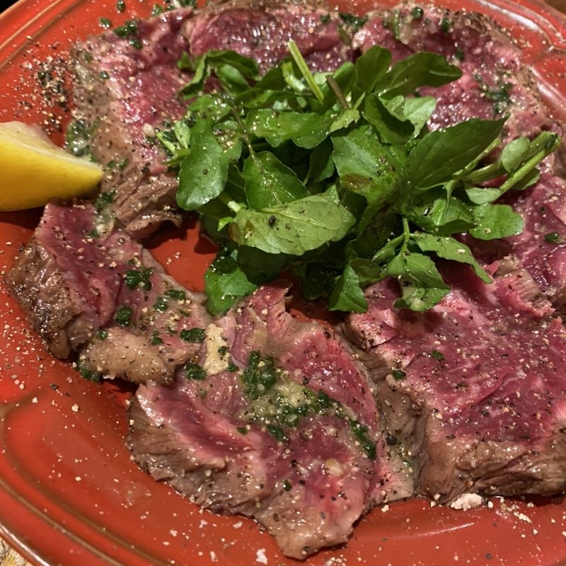 牛ハラミのタリアータ(ビストロシン2)