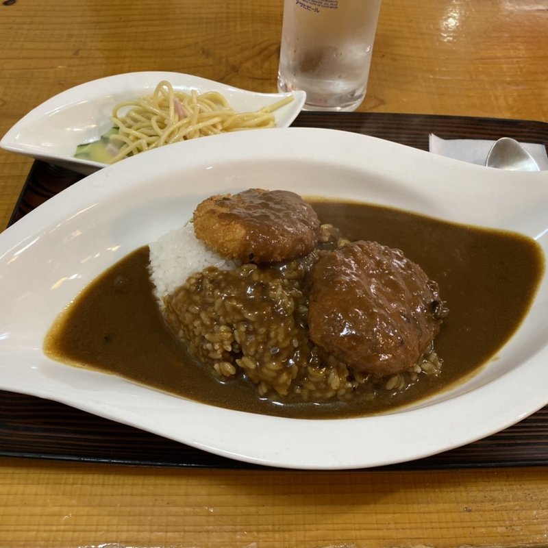 クリームコロッケカレー(でん 中崎店)