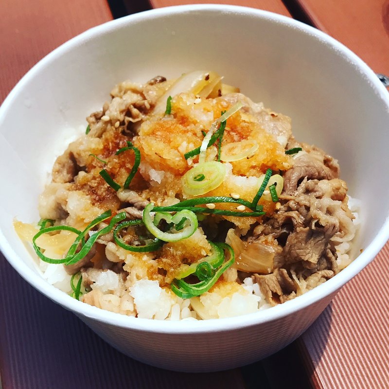 おろし牛めしミニ(松屋　 北綾瀬店 )