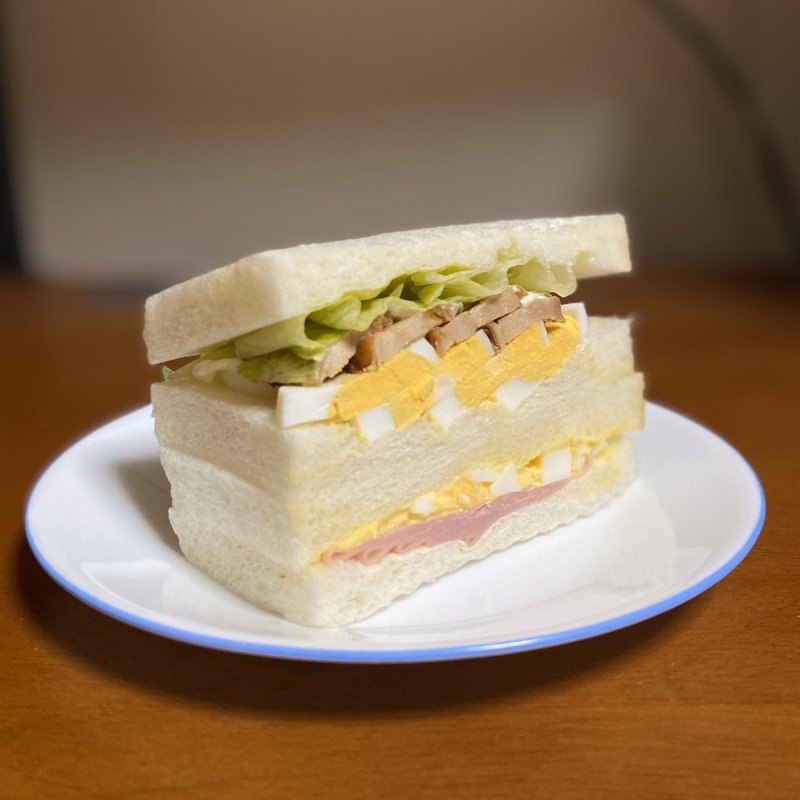 テリヤキチキン＆エッグサンド(VIE DE FRANCE 池下店)