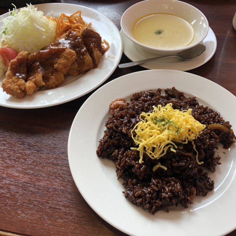 ポークカツランチ　えびめし(えびめしや 青江店 )