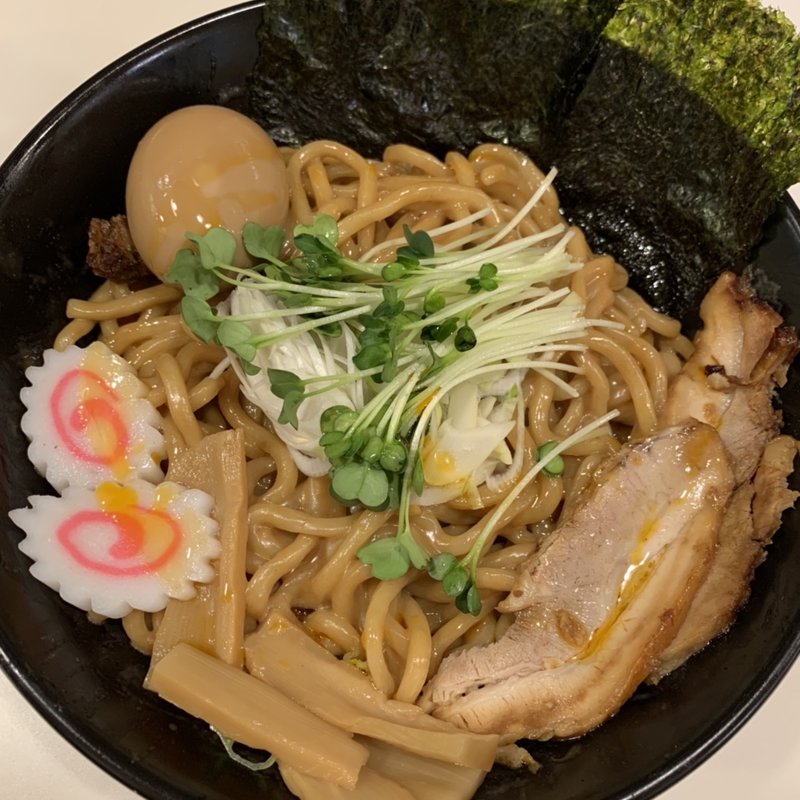 武蔵野油そば W盛り(武蔵野アブラ學会 明大前店)