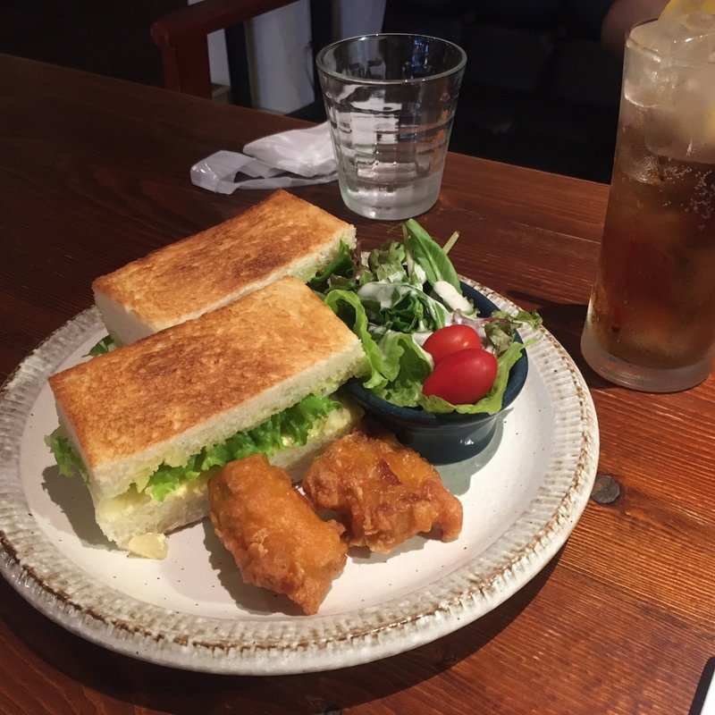 サンドウィッチ（サバサンド）(CHIEZO CAFE)