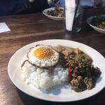 ガパオライス＆グリーンカレー